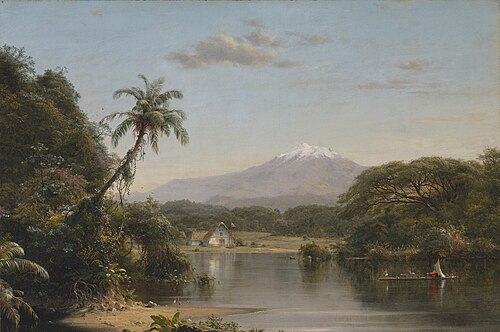 View on the Magdalena River, 1857, Frederic Edwin Church