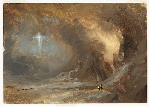 Vision de la Croix, 1847, Frederic Edwin Church