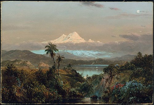 Cayambe, 1858, Frederic Edwin Church
