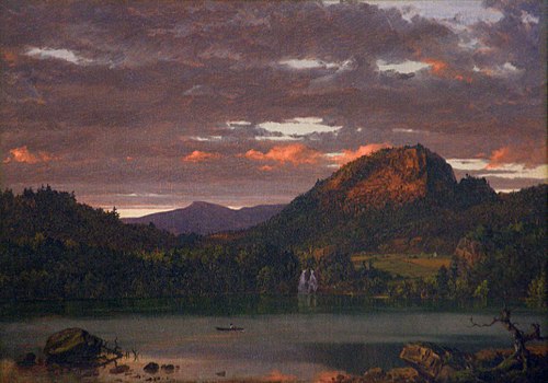 Mountain Landscape, 1849, Frederic Edwin Church