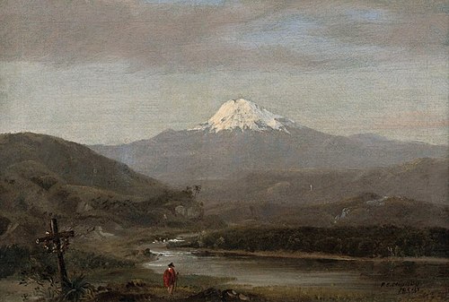 Cotopaxi, Ecuador, 1853, Frederic Edwin Church