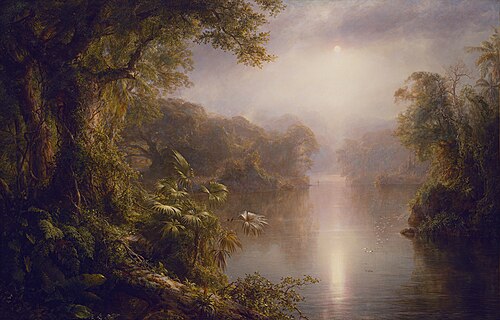 El Rio de Luz, 1877, Frederic Edwin Church
