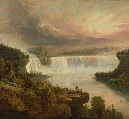 Niagara Falls (Horseshoe Falls), 1844, Frederic Edwin Church