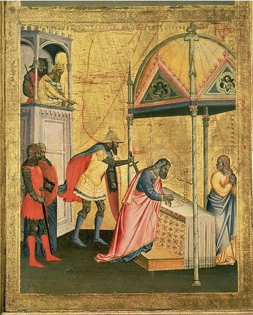 Martyrdom of Matthew, 1367, Orcagna