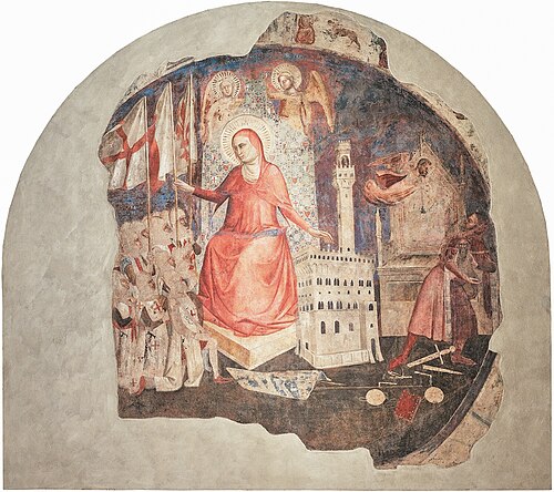 The Expulsion of the Duke of Athens, 1343, Andrea Orcagna