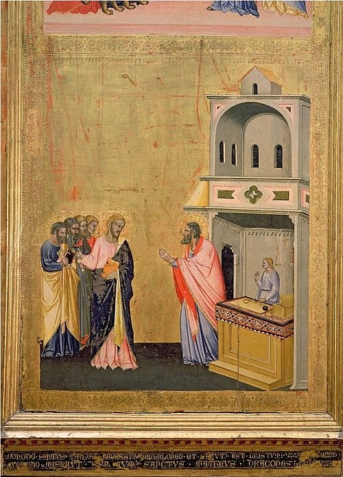 The Calling of St. Matthew, 1367, Orcagna