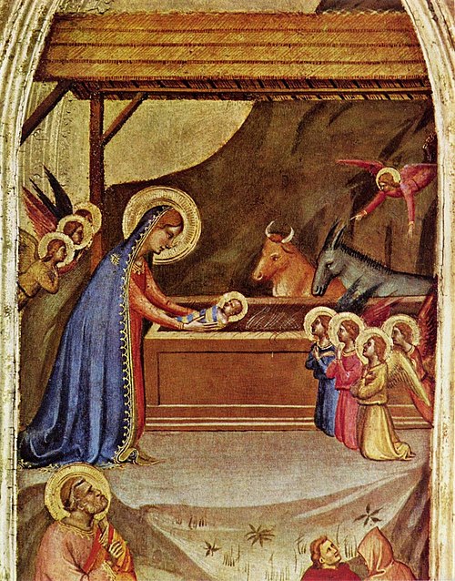 Birth of Christ, 1338, Bernardo Daddi