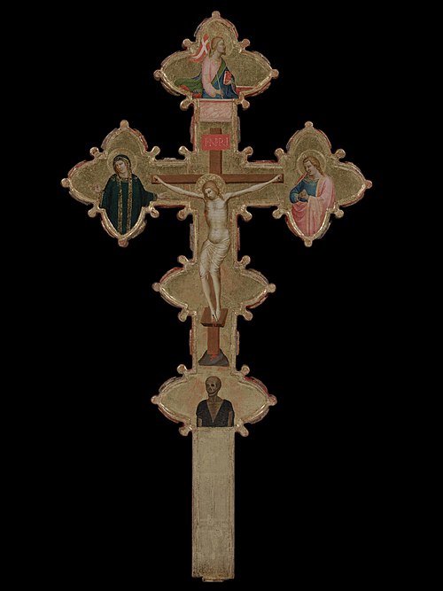 Painted crucifix, , Bernardo Daddi