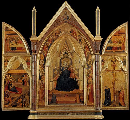 Bigallo Triptych, 1330, Bernardo Daddi