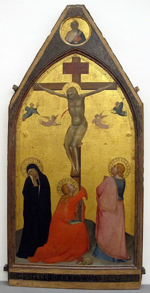 Crucifixion, 1340, Bernardo Daddi