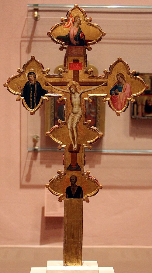 croce astile, 1350, Bernardo Daddi