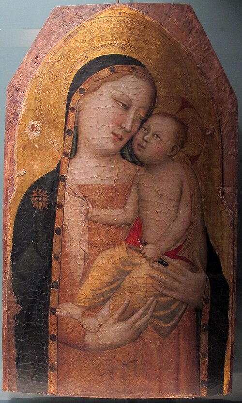 madonna col bambino, , Bernardo Daddi