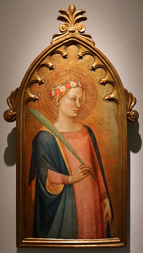 Saint Cecilia, , Bernardo Daddi