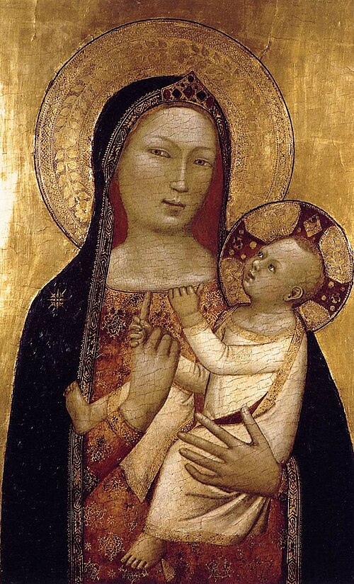 Madonna and Child, 1340, Bernardo Daddi