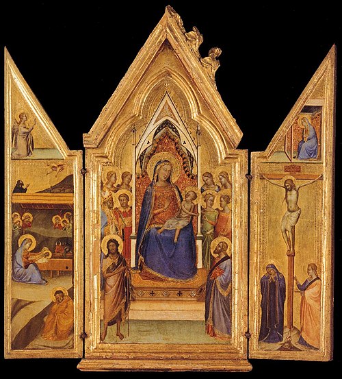 Triptych, 1337, Bernardo Daddi