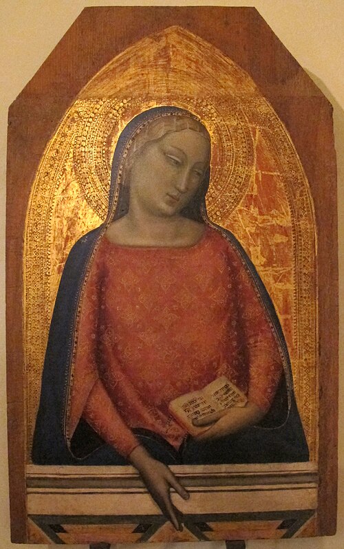 madonna del magnificat, 1335, Bernardo Daddi