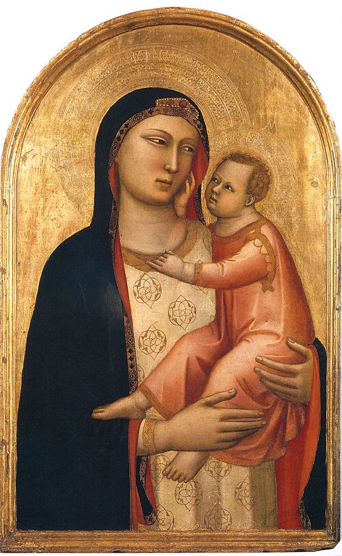 Madonna mit Kind, 1335, Bernardo Daddi