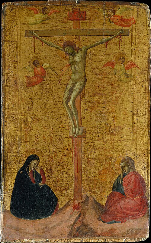 The Crucifixion, 1325, Bernardo Daddi