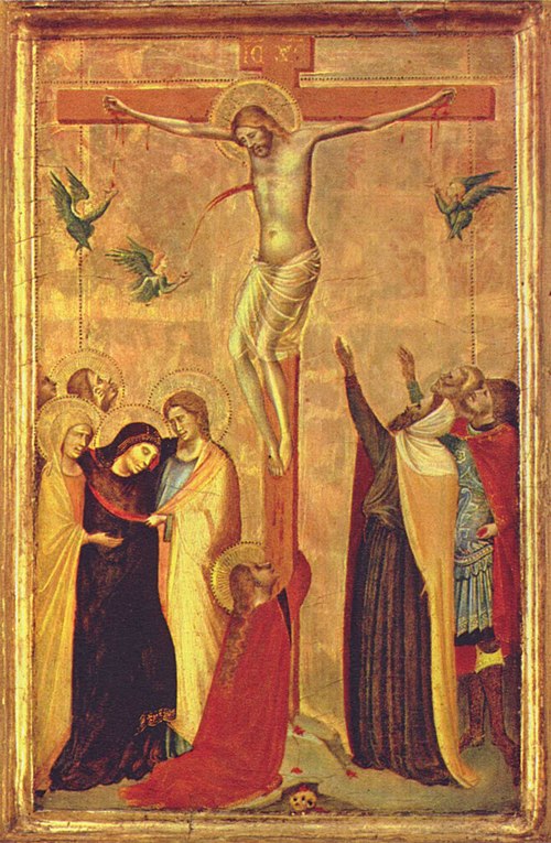 The Crucifixion, 1340, Bernardo Daddi