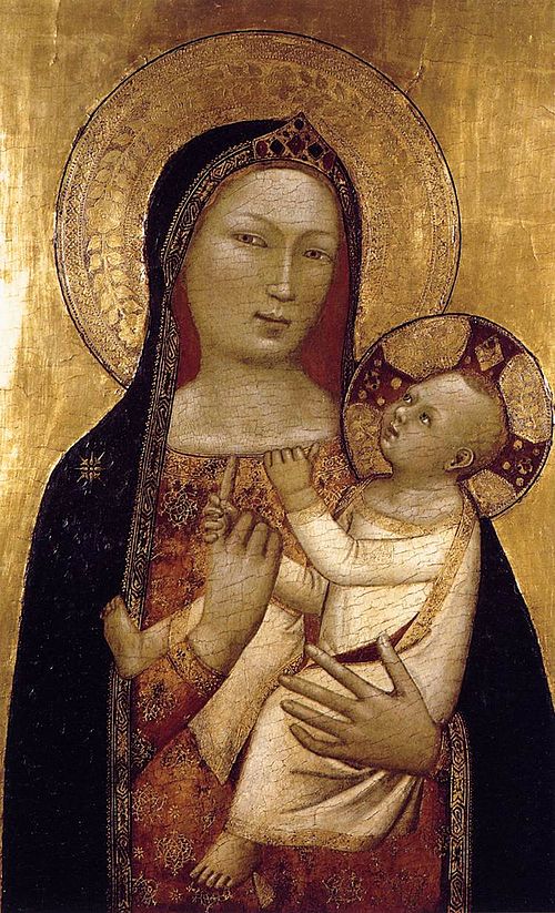 The Virgin and Child, 1340, Bernardo Daddi
