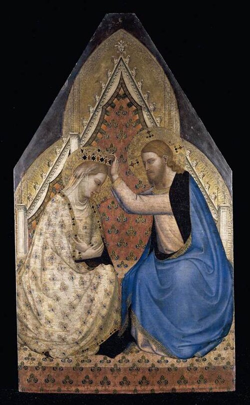 The Coronation of the Virgin, 1340, Bernardo Daddi