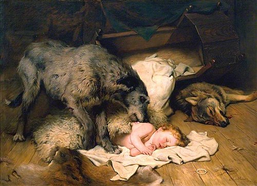 Gelert, 1884, Charles Burton Barber
