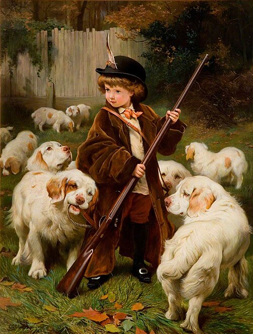 The New Keeper, 1888, Charles Burton Barber