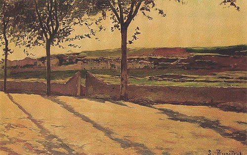 Paysage, 1890, Santiago Rusiñol