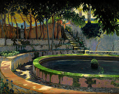 Jardín de las Elegías. Son Moragues, 1903, Santiago Rusiñol