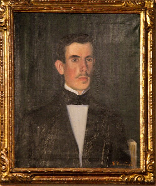 Retrat de Ricard Roig, 1895, Santiago Rusiñol