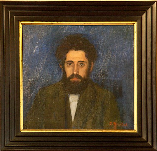 Retrato de Modesto Sánchez, 1897, Santiago Rusiñol