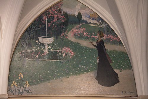 Al·legoria de la poesia, 1894, Santiago Rusiñol