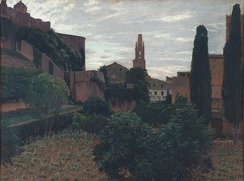 Girona, 1909, Santiago Rusiñol