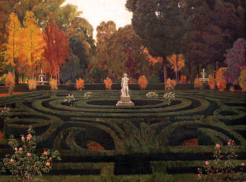 Faune vell (Fauno viejo), 1911, Santiago Rusiñol