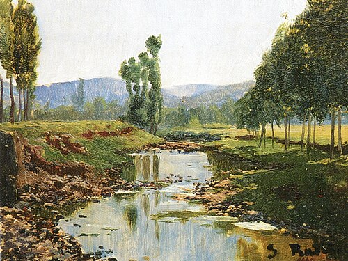 Paisatge, , Santiago Rusiñol