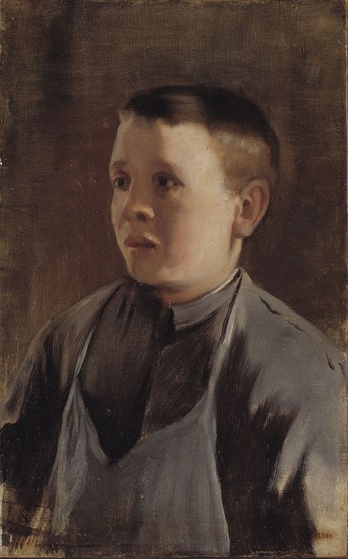 Portrait of a Boy, 1892, Santiago Rusiñol