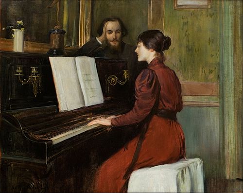 A Romance, 1894, Santiago Rusiñol