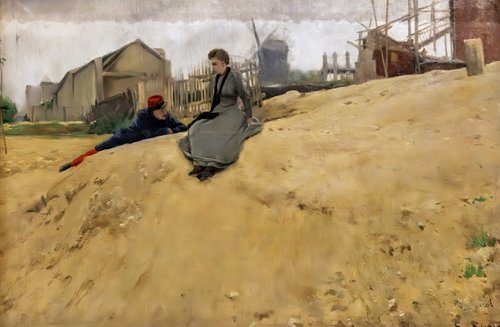 En Campagne, 1891, Santiago Rusiñol
