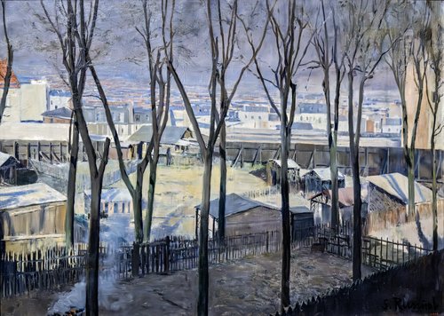 La Butte, 1892, Santiago Rusiñol