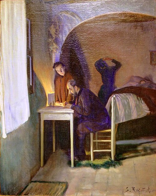 La darrera recepta, 1890, Santiago Rusiñol