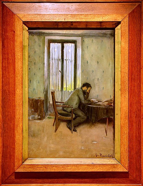 Nit de vetlla, 1890, Santiago Rusiñol
