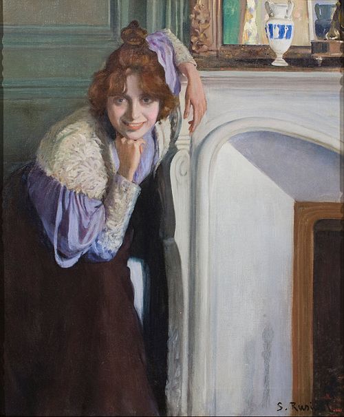 Laughing Girl, 1894, Santiago Rusiñol