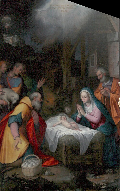 Nativity, 1596, Camillo Procaccini