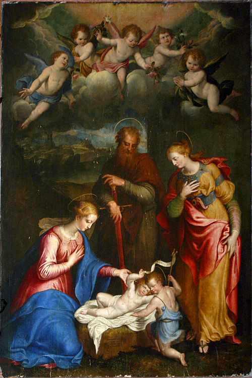 Sacra conversazione/Santa conversazione, 1565, Camillo Procaccini