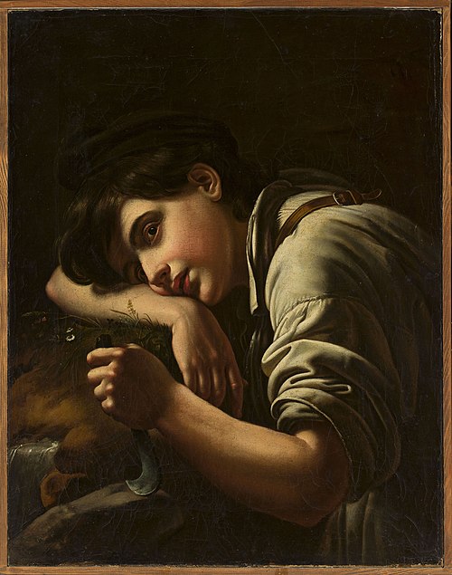 Gardener resting, , Oreste Kiprensky