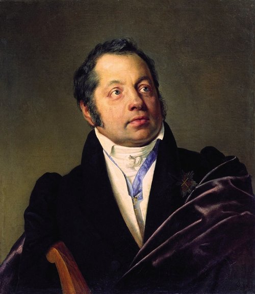 Портрет Петра Николаевича Чебышёва, 1820, Oreste Kiprensky