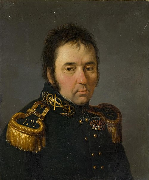 Portrait of Golovnin, Captain I Rank, 1815, Oreste Kiprensky