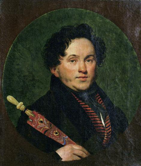 Portrait of D. N. Filosofov, 1826, Oreste Kiprensky