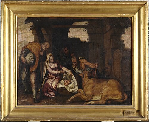 Adoration of the Shepherds, , Paolo Farinati
