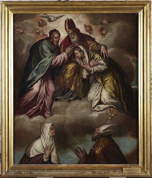 Coronation of the Virgin, , Paolo Farinati